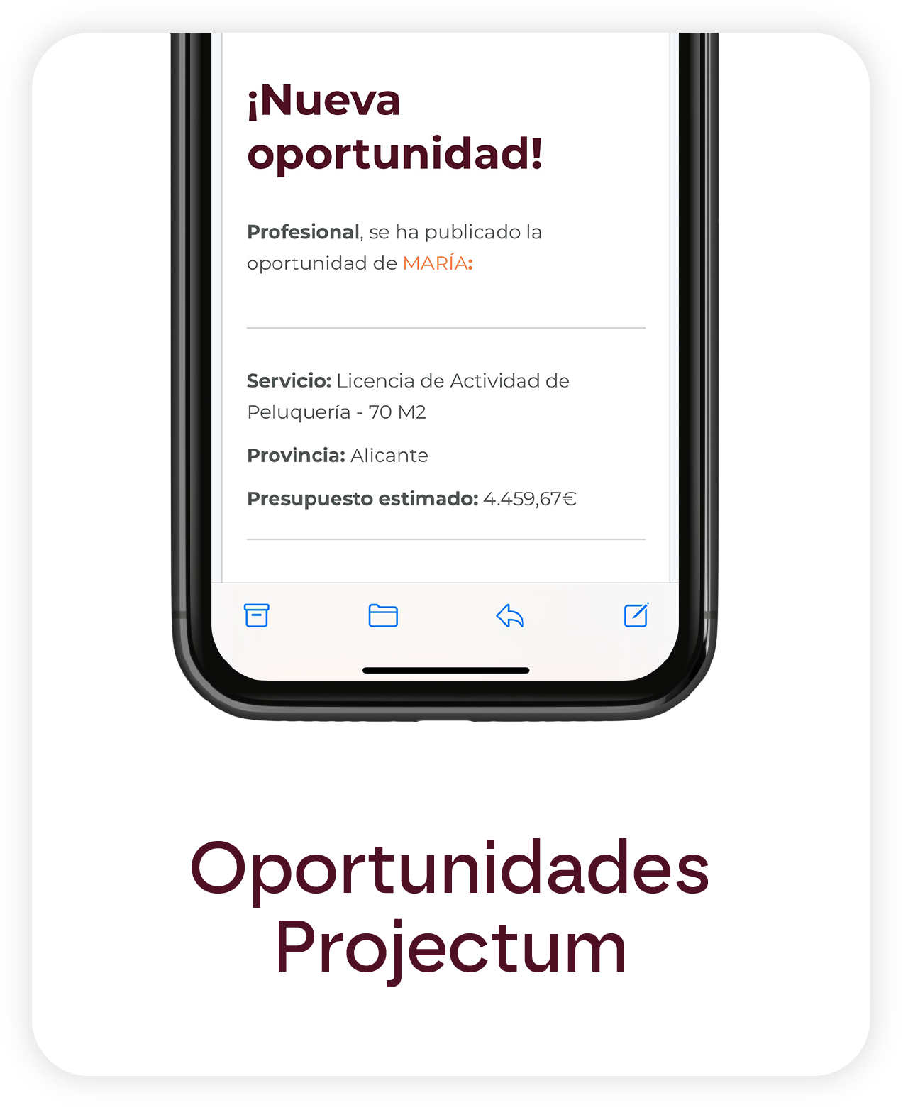 Oportunidades Projectum